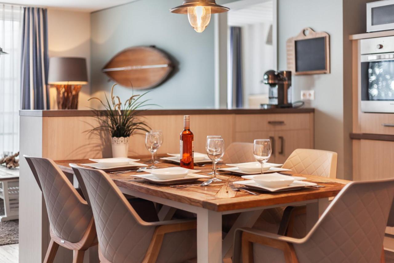 Apartmenthaus Hafenspitze Ap 5 - "Am Yachthafen 5" - Blickrichtung Offenes Meerstrandpromenade เอ็คคานเฟอร์เดอ ภายนอก รูปภาพ