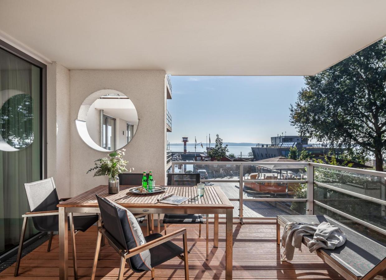 Apartmenthaus Hafenspitze Ap 5 - "Am Yachthafen 5" - Blickrichtung Offenes Meerstrandpromenade เอ็คคานเฟอร์เดอ ภายนอก รูปภาพ