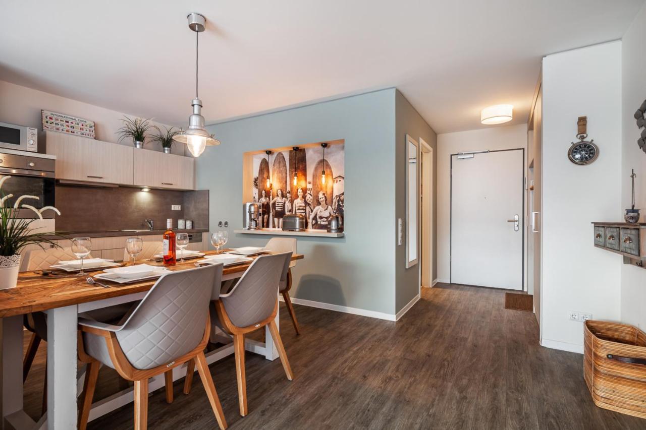 Apartmenthaus Hafenspitze Ap 5 - "Am Yachthafen 5" - Blickrichtung Offenes Meerstrandpromenade เอ็คคานเฟอร์เดอ ภายนอก รูปภาพ
